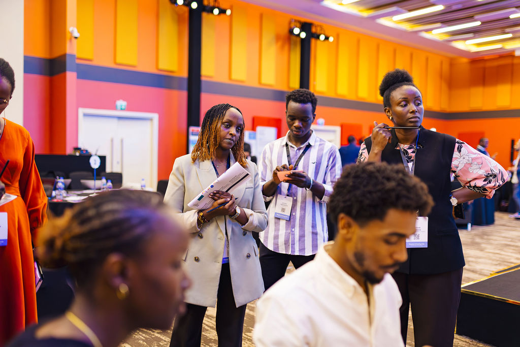 Seven AI teams meeting in Kigali