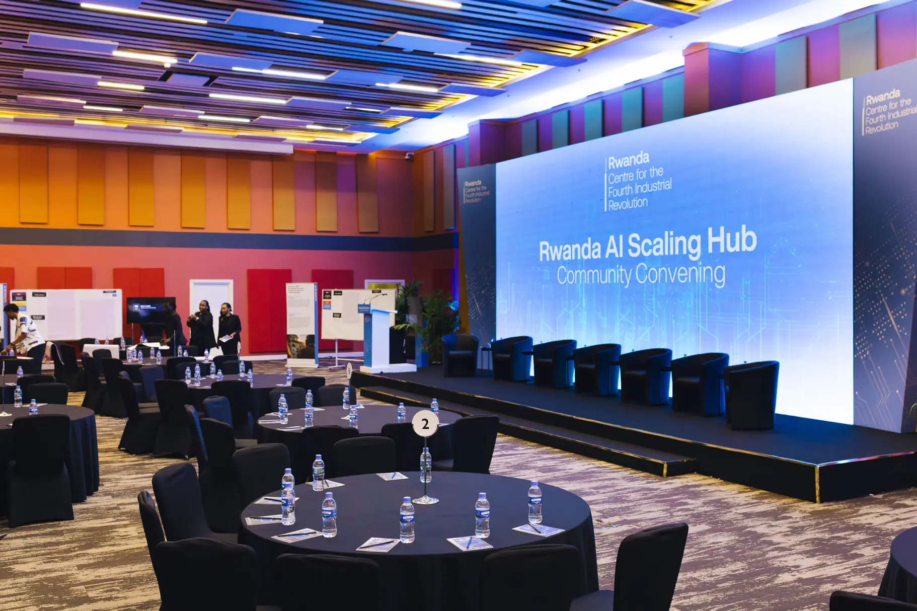 The Rwanda AI Scaling Hub Community Convening hall at the Rwanda Centre for the Fourth Industrial Revolution